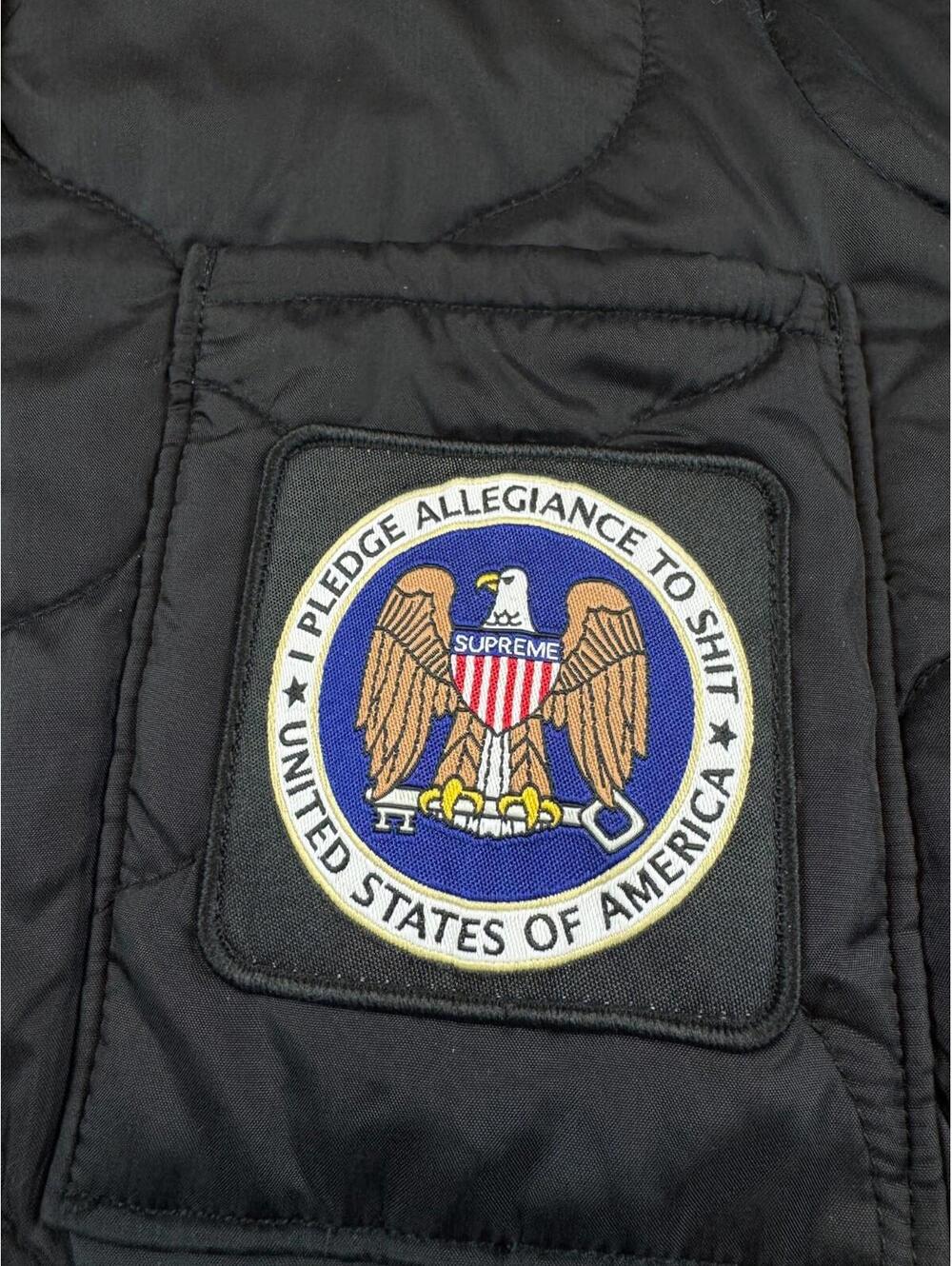 Supreme I Pledge Allegiance To Sh*t Jacket - Picture 2 of 6